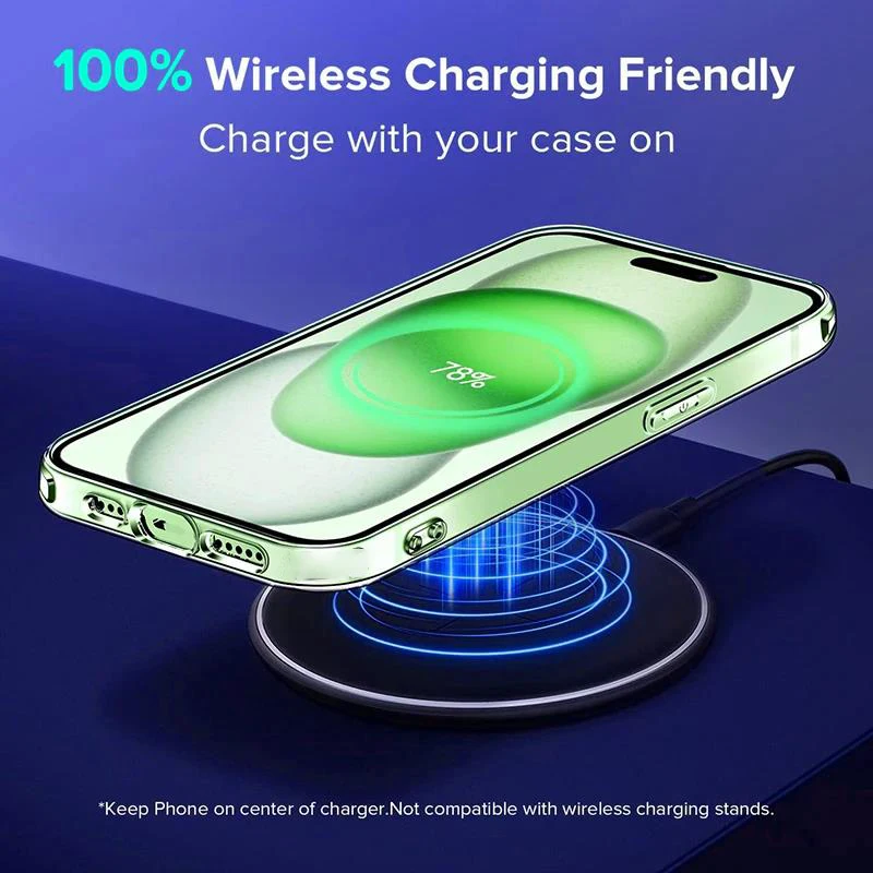 Shockproof Clear Silicone Soft TPU Case For iPhone 16 15 14 13 12 11 Pro Max Plus Mini Clear Full Back Cover Shell Bumper Fundas - náhled 4