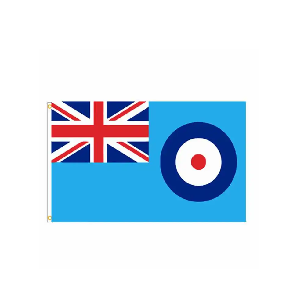 

Ensign Flag Polyester Royal Air Force British Armed Forces Banner with Two Metal Grommet 90x150cm Polyester
