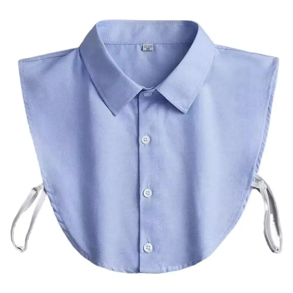 All-match Detachable Fake Collar Black Sharp Collar Lapel Half Shirt White Square Collar Adjustable Neckline Women