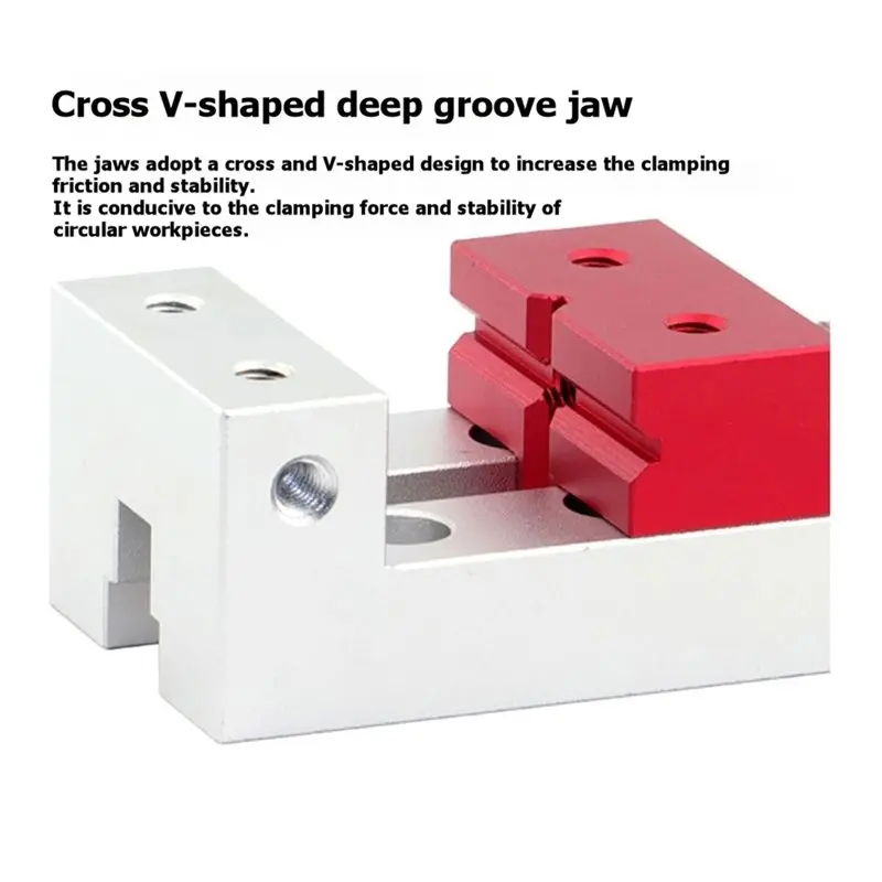 

Мини-тиски SYW-Vise для сверлильных станков, алюминиевые плоские зажимные тиски, фиксирующий инструмент, гравировальные тиски для станков с ЧПУ