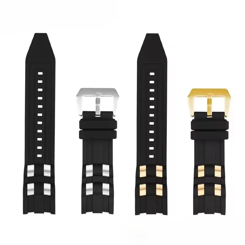 Rubber watchbands Compatible with Invicta Pro Diver Metal particle 6983 watch strap women And Men silicone sport wristband 26mm - view 5
