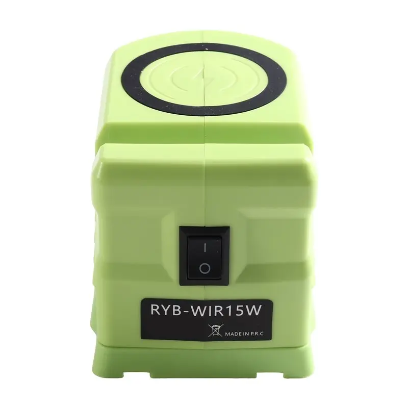 【HOT A69Z!】USB& Type C Port Wireless Adapter 15W Max For Ryobi 18V Battery For Camping Workshop