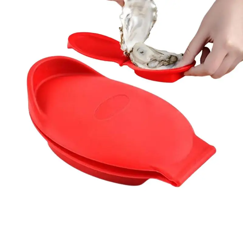 Silicone Oyster Shucking Hand Clip Oyster Shucking Tool Colorfast Seafood Tools Kitchen accessory Suitable For Kitchen Barbecue