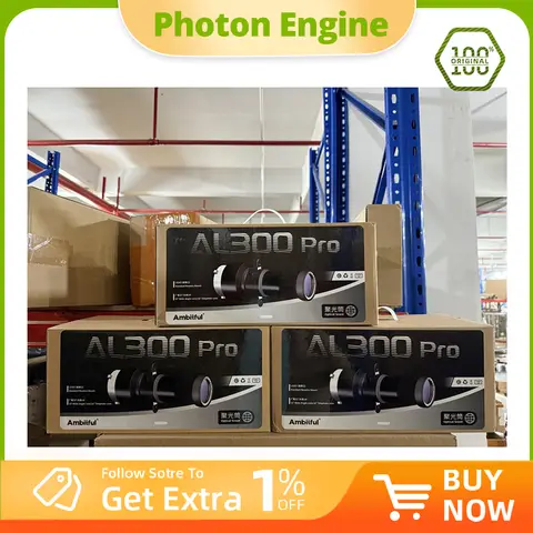 Ambitful AL300PRO AL300 Pro AL-300PRO Bowens Mount Optical Focalize Condenser Art Special Effects Shaped Beam Light Cylinder