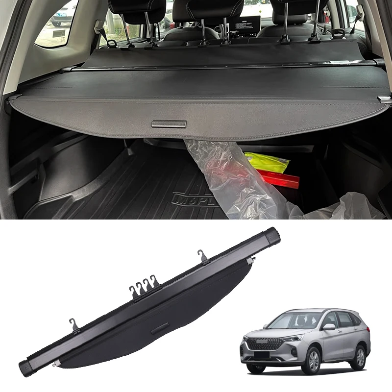 

Для Haval M6 plus 2017-2023 выдвижная крышка багажника, противоподглядывающий щиток, конфиденциальность Haval M6, автоаксессуары