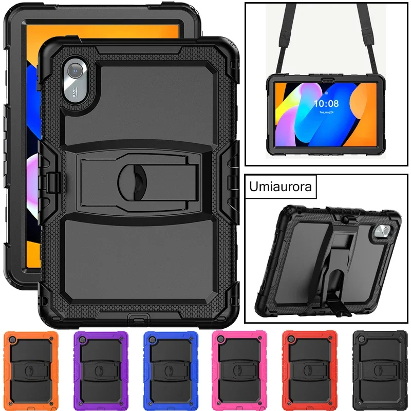For Xiaomi Redmi Pad 2 Pad2 11 inch 2025 Heavy Duty Rugged Tablet Case Capa Shockproof Silicon PC Hybrid Stand Strap Cover Funda 2