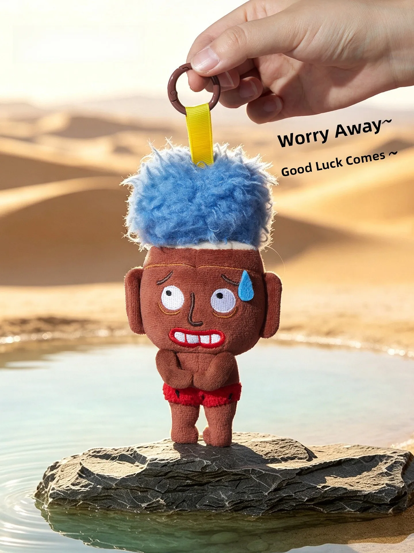 Creative Cultural Doll Plush Keychain Funny Birthday Gift Dunhuang Institute LaLaLei Hanging Ornament Universal Gender