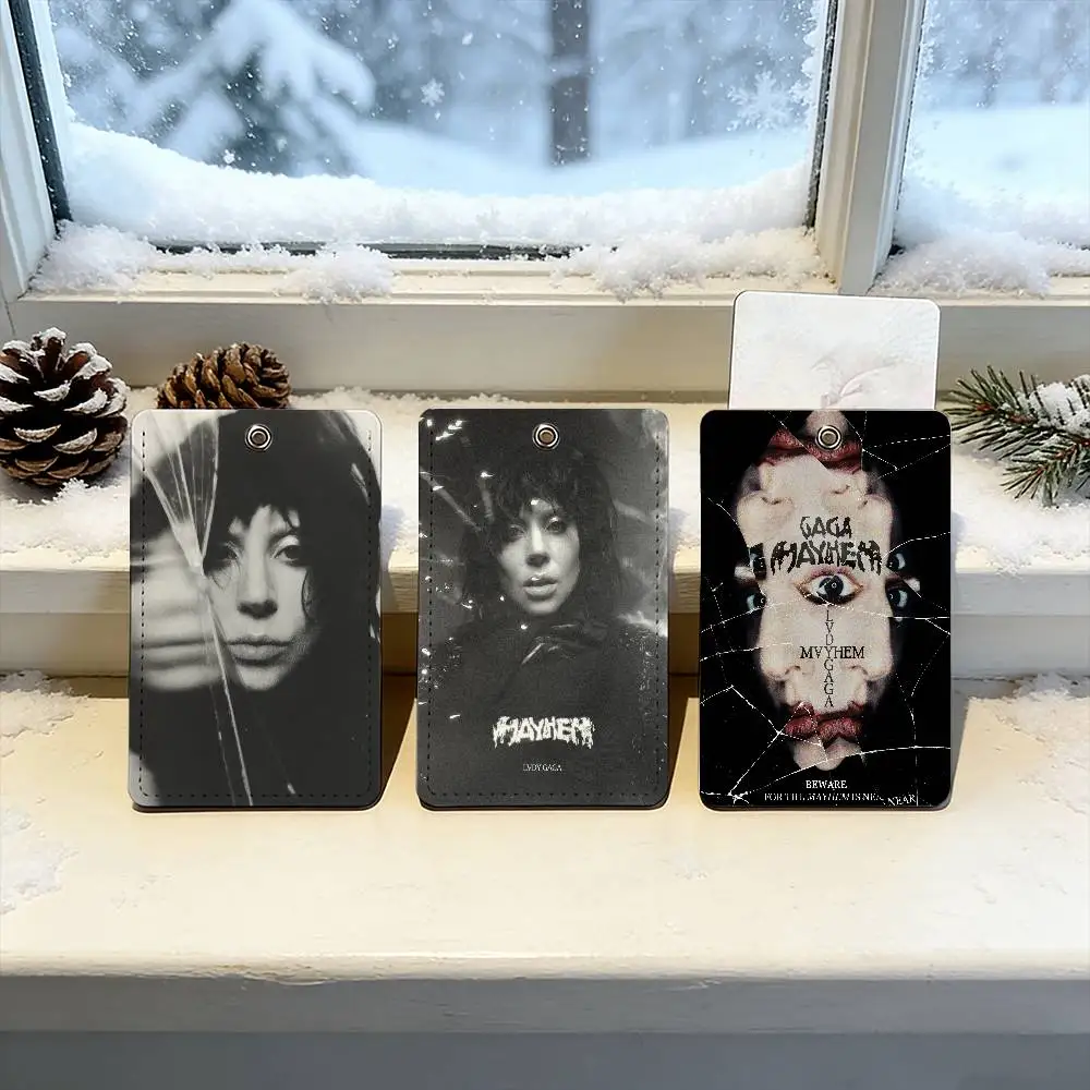 

Singer Lady Gaga Mayhem 2025 Card Holder Hospital Credentials Accessories Gift