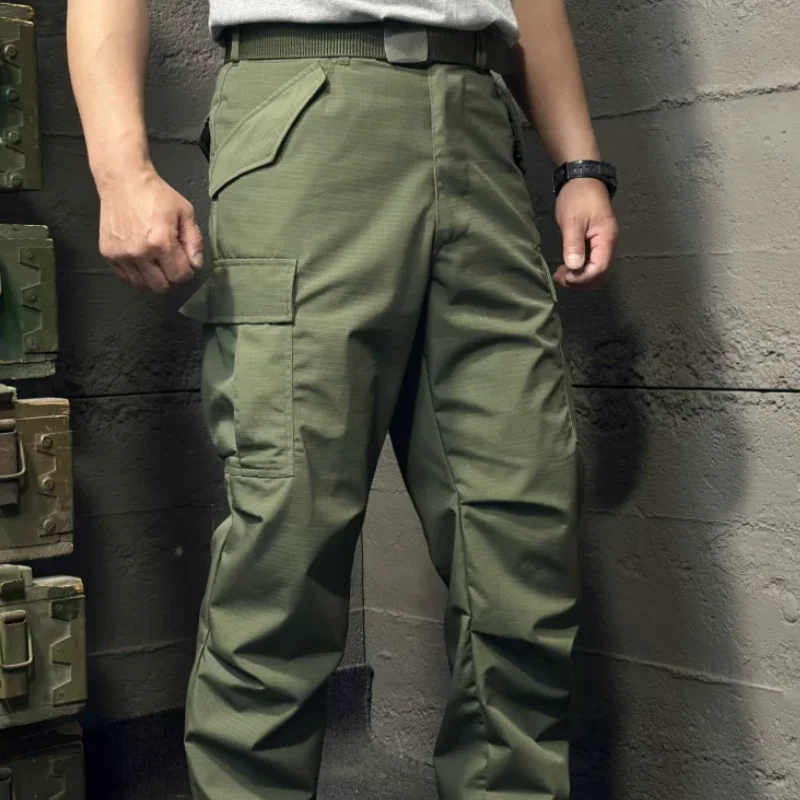 

American M65 Tactical Pants Men's Spring and Summer Outdoor Military Pants Camouflage Work Pants
