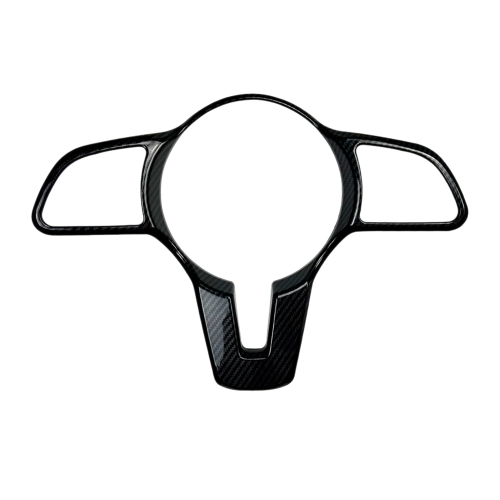 

Car Carbon Fiber Steering Wheel Panel Cover Trim for Mercedes Benz a B C E G CLA GLB Class W177 W247 W205 W213 C118 W118 -A08Q