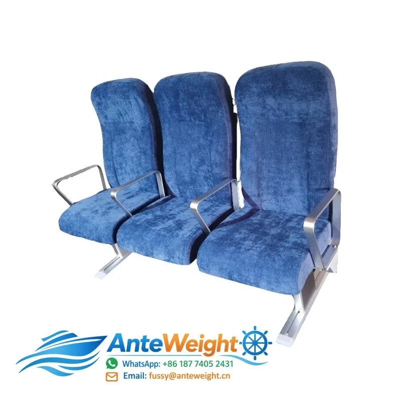 Marine Seat for Passenger Boat RO RO Boat with Aluminum Material Bracket in Hot Sale with Good Price