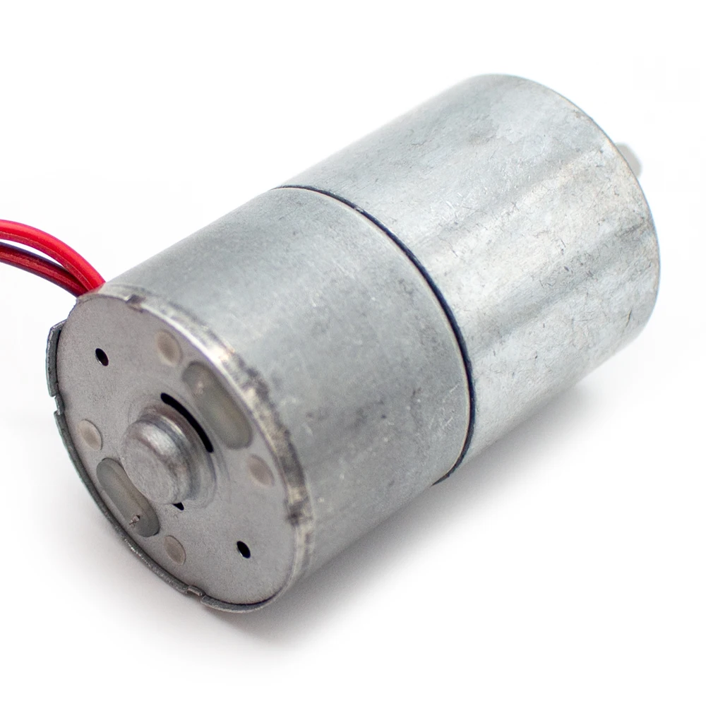 Motor de engranaje de CC de bloqueo de caja de seguridad, fabricación hecha a mano DIY, 6V, 20RPM, par 1:188, 4kg, CM, 27MM