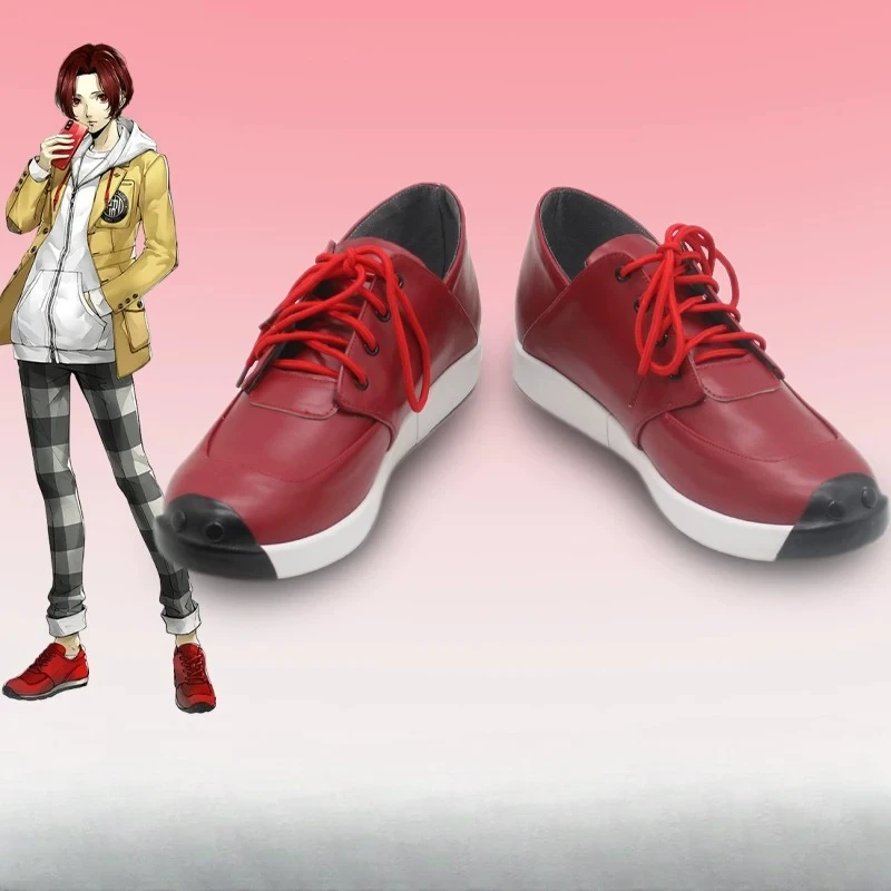 

Game Anime Cosplay Wonder Janosik Persona5 Boots Shoes Adult Halloween Party Costume Accessories Custom Made