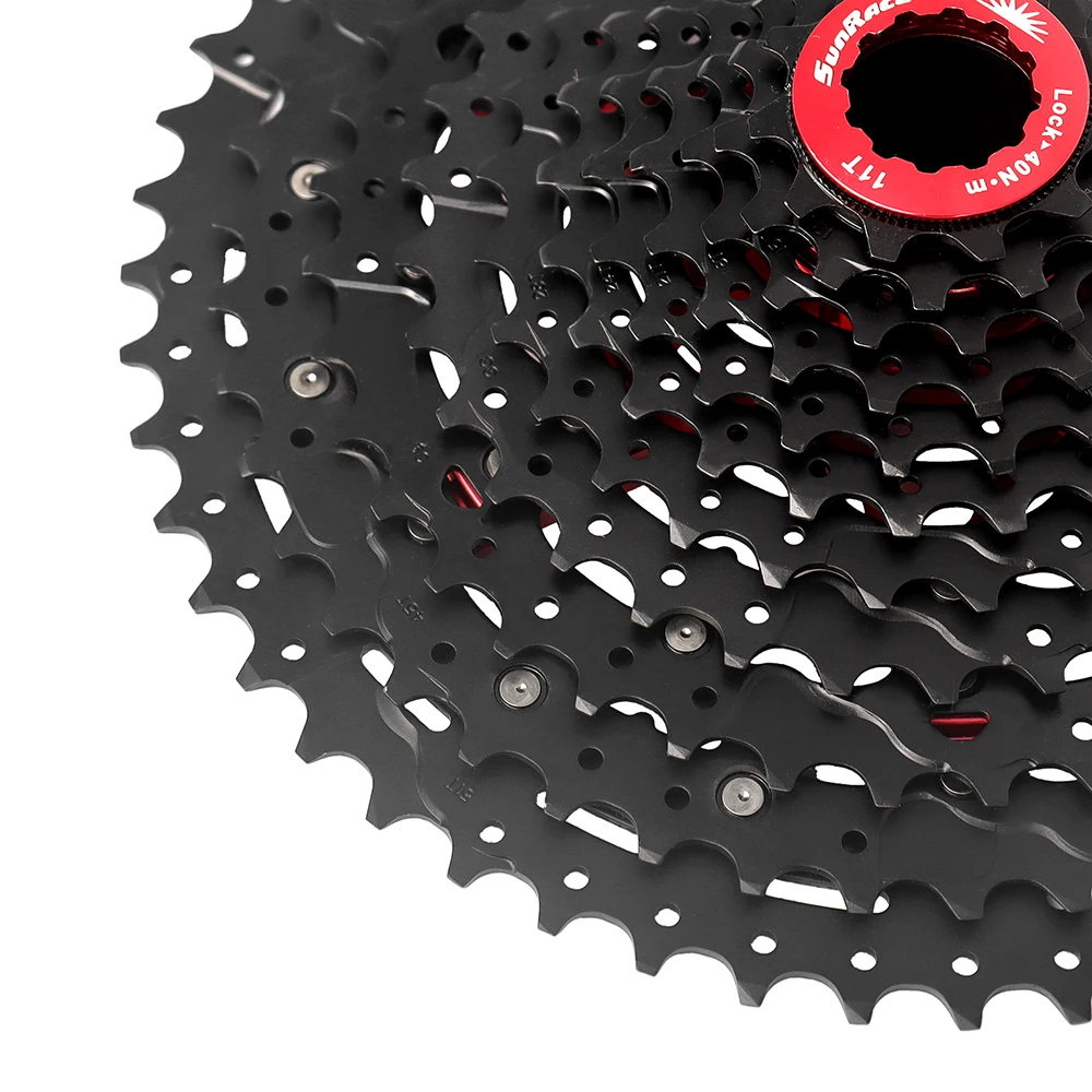 SUNRACE CSMX80 11 Speed Bike Cassette Sprocket MTB Bike 11-50T 11-51T Bicycle Freewheel for Shimano Sram Cycling Parts