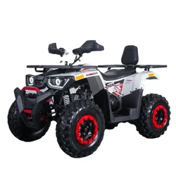 Atv 200cc 4-Stroke Automatic Quad Bike Off Road 4 Wheels Motorcycle Electric Start Utv Chain Drive Rear Disc Brake 10inch Tire