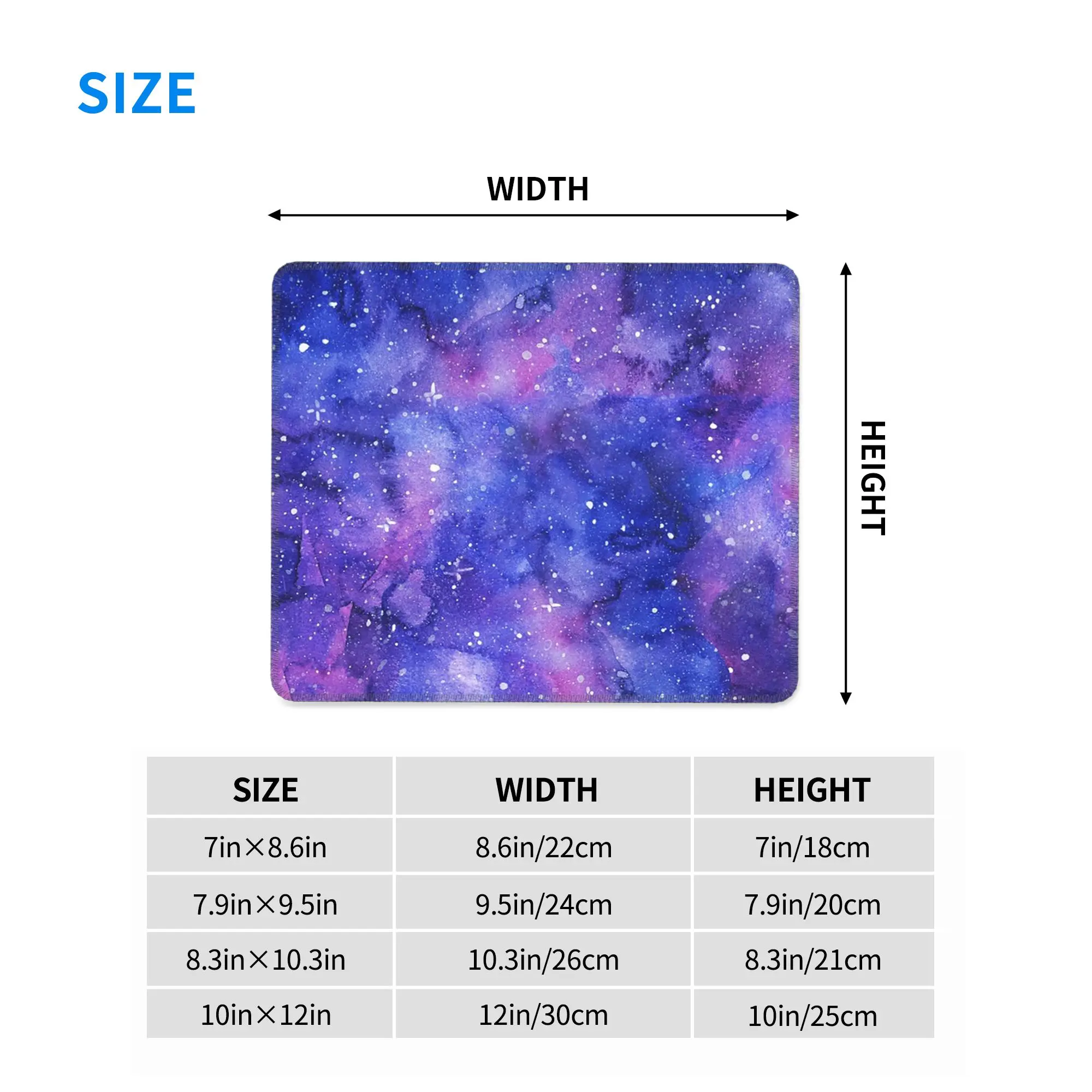 Space Galaxy Constellation Mouse Pad Computer Keyboard Mouse Mat Gamer PC Laptop Desk Mat Office Accessories Table Mats
