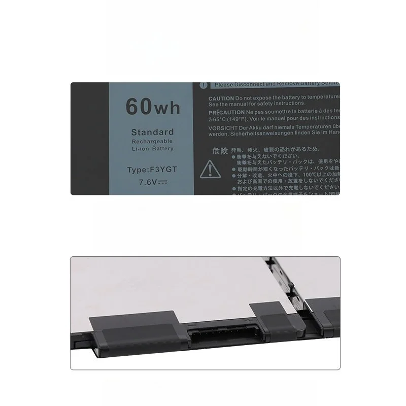 F3YGT Laptop Battery for Dell Latitude 12 7280 7290 E7280 13 7380 7390 14 7480 7490 E7290 E7380 Replacement Battery 7.6V 7895mAh view 4