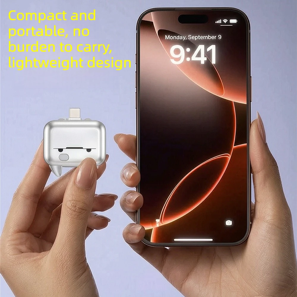 Smart Auto Detach Type-C Charging Adapter, Dual Resistor Intelligent Auto Power Off Separator for Full Charge Cutoff