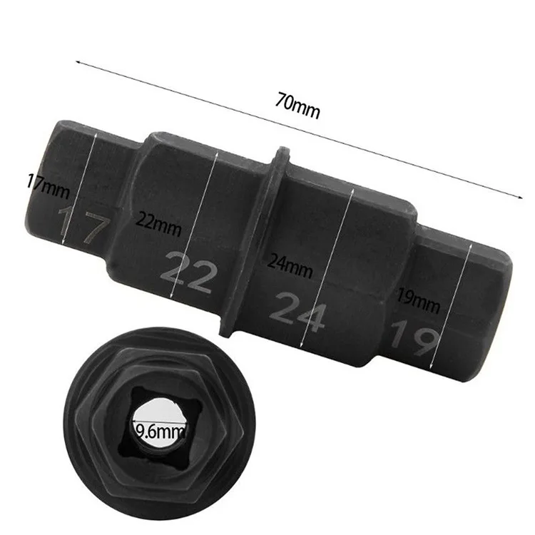 For 3 Sets Motorcycle Front Wheel Axle Hex Socket Removal Wrench Tool For Yamaha Suzuki Honda