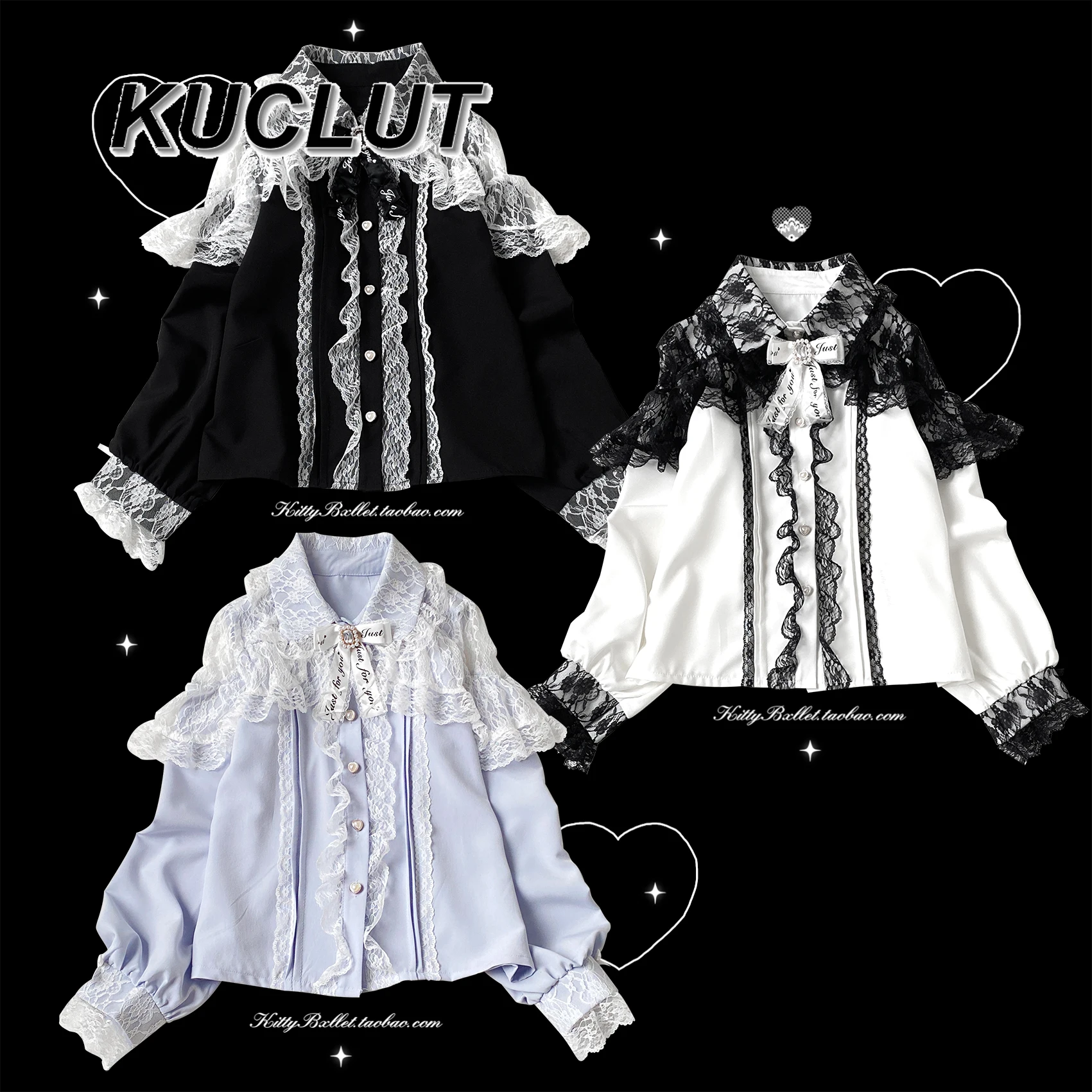 

Japanese Style Casual Blouses Mine Mass Production Lace Bucket Long Sleeve Shirt Fashion Spring and Autumn Women Tops