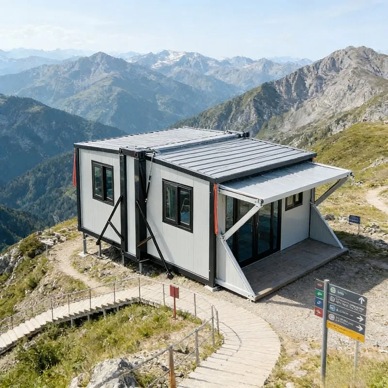 20ft 40ft Mobile Home 2 3 4 5 Bedroom Foldable Expandable Container House Prefab Luxury Villa