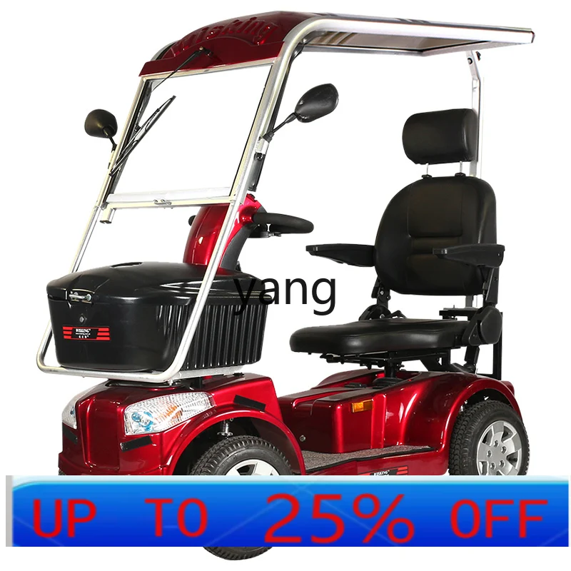 LTT elderly transportation large four-wheeler electric vehicle the elderly power sightseeing car
