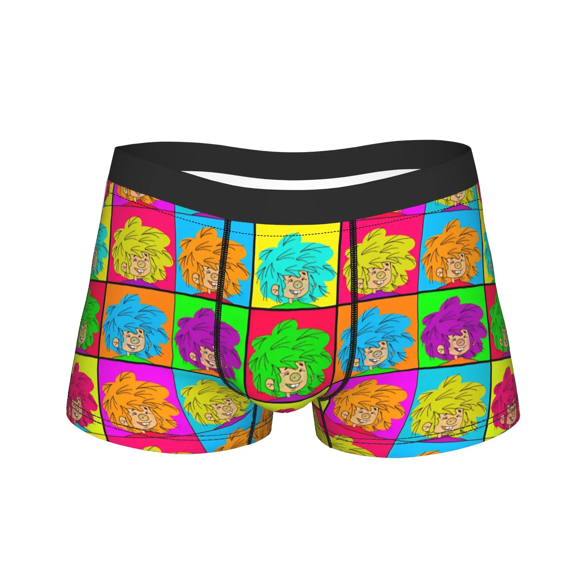 

P-Pumuckls Underwear Males Panties Customs Soft Trend Boxershorts Hot Sale Shorts Briefs Plus Size