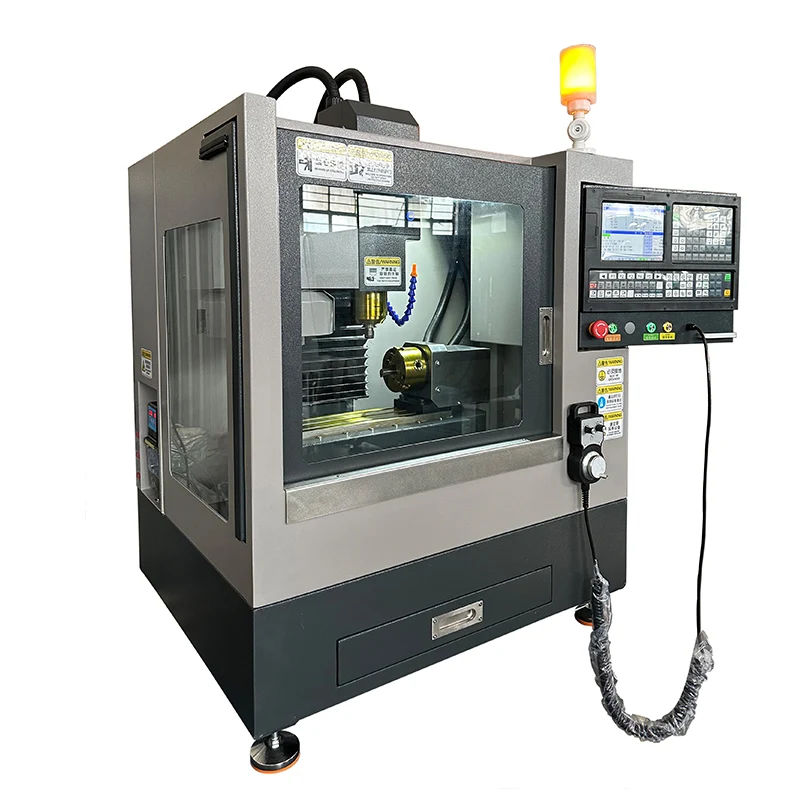 All-round precision numerical control XH7115 four-axis dual-purpose numerical control milling machine  10 knives