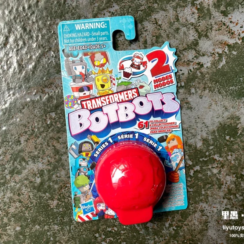 Genuine Hasbro BotsBots Transformers Blind Box Robot Toy Demolition Auto Man Model Doll Toys Collectible Birthday Gifts