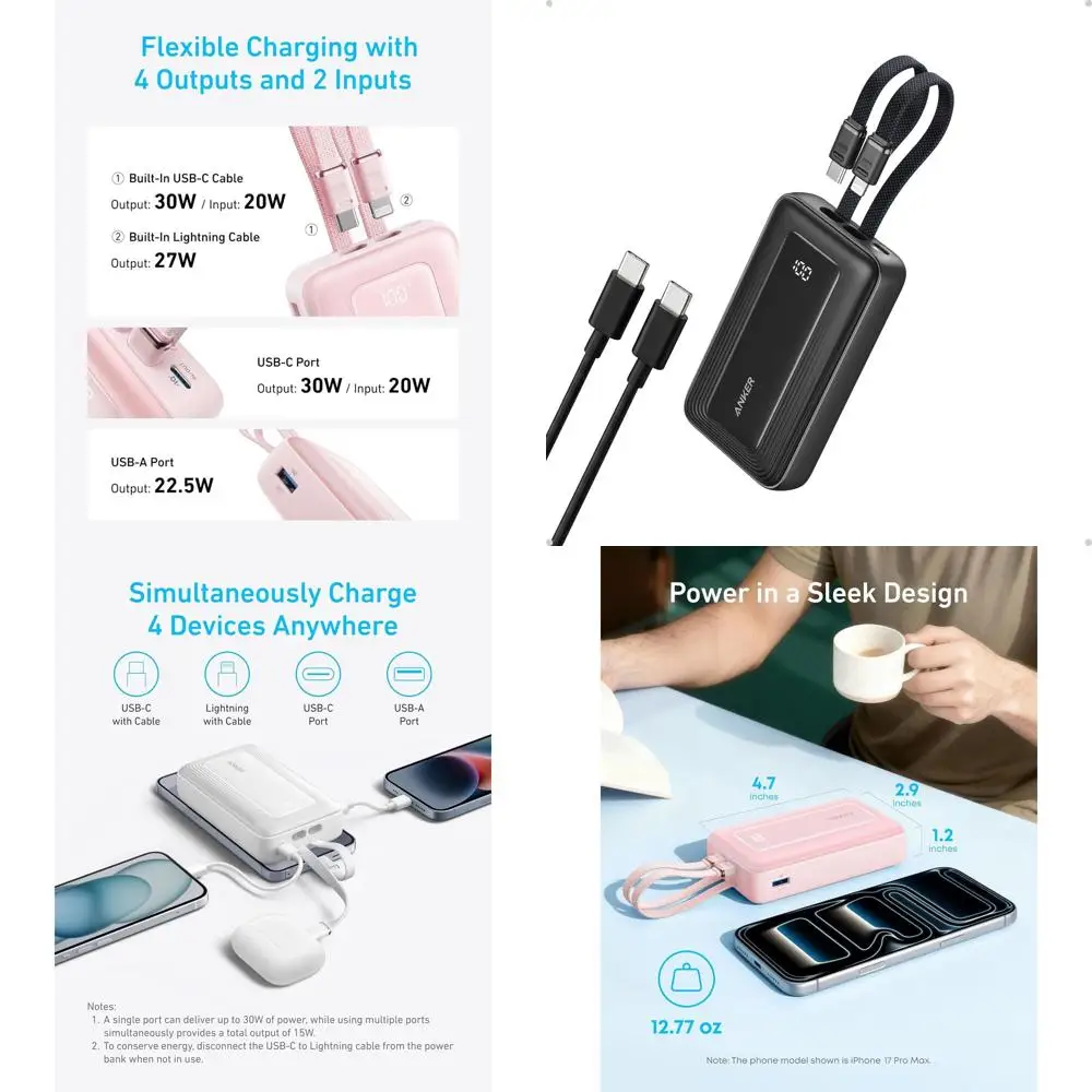 20,000Mah 30W Fast …