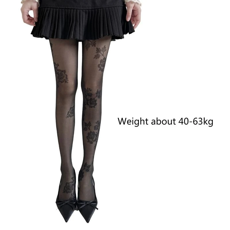 Kobiety Y5GC Rajstopy wysokie rajstopy wzorzyste rajstopy rajstopy rajstopy rajstopy faterskie