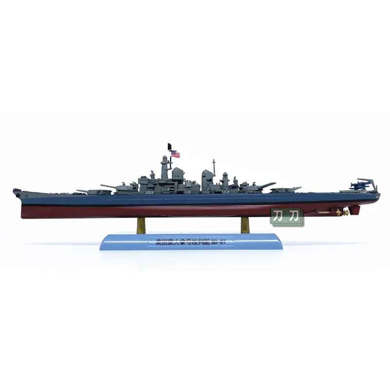 

Масштаб 1/1000 США BB-67 BB67 Монтана линкор материал из сплава модель корабля Коллекционный декоративный предмет подарок
