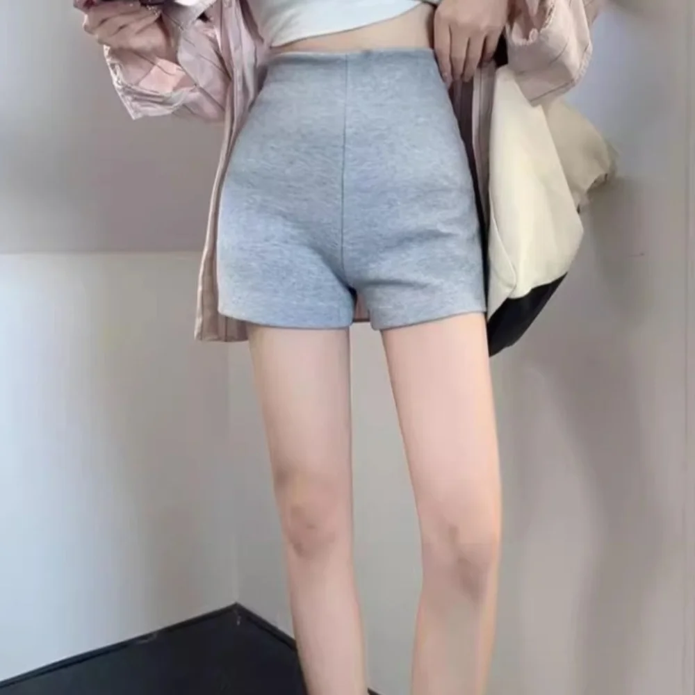 

Cycling Safe Leggings Shorts Pants Women Solid Color Loose Summer Hot Pants Wide Leg Homewear Women's Sleepwear Indoor Outdoor