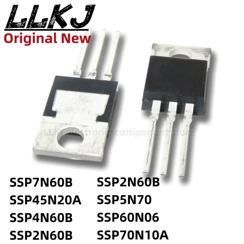 1pcs SSP7N60B SSP45N20A SSP4N60B SSP2N60B SSP2N60B SSP5N70 SSP60N06 SSP70N10A TO-220 MOS FET