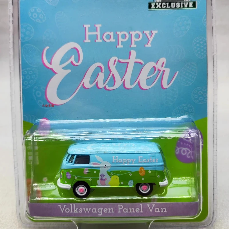 

1:64 Green Light T2 Van — Пасха 2021, модель из сплава, коллекционный орнамент, подарок