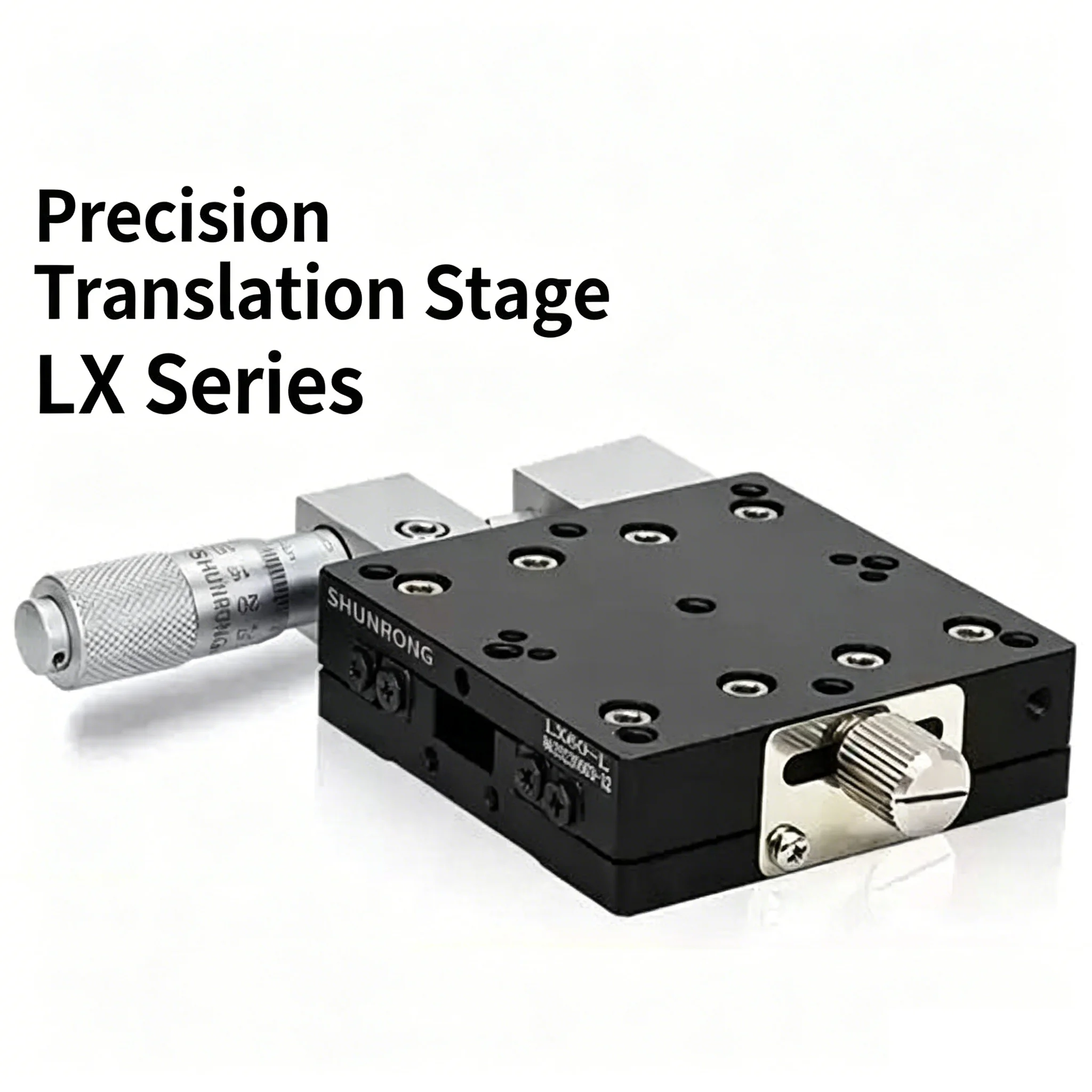 X-axis Displacement Stage Optical Precision Slide LGX40/LX40/60/80/100/125 Manual Fine-Tuning Slide