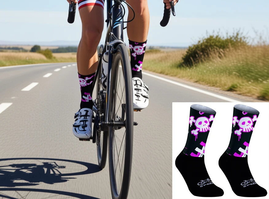 

Дышащие и мягкие велосипедные носки, которые сохраняют сухость и комфорт во время длительных поездок.