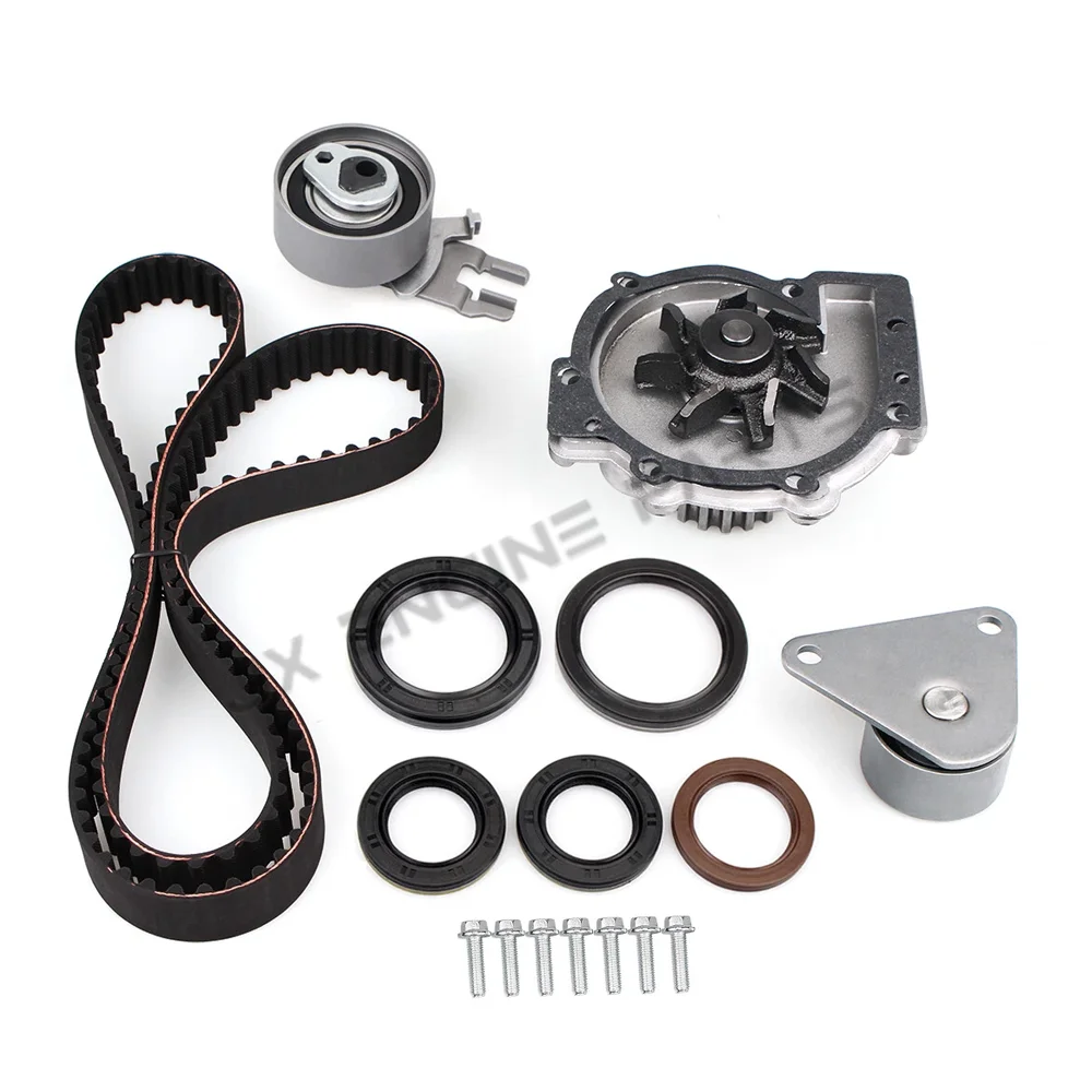 B5254T Engine Timing Belt Kit Water Pump For Volvo 2.3 2.4 2.5 C30 C70 S40 S60 S80 V40 V50 V60 V70 XC60 XC70 2.4L 2.5L T5 01-16