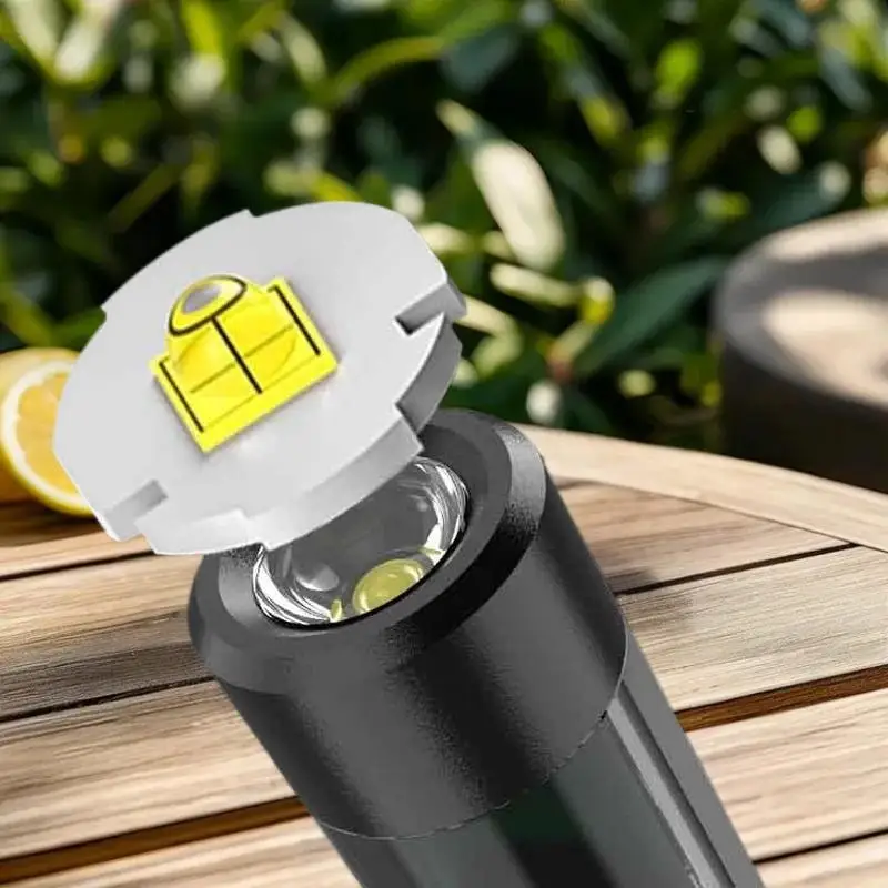 LED مصباح يدوي صغير المحمولة مفتاح الشعلة Camplight نوع-C شحن في الهواء الطلق الصيد المشي لمسافات طويلة صافرة الطوارئ المفاتيح مصباح