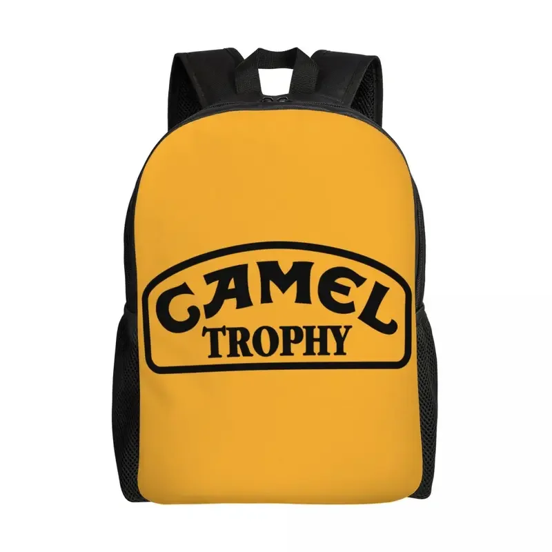 Customized Camel Trophy Logo Laptop Backpack Women Men Casual Bookbag for School College Students Bag