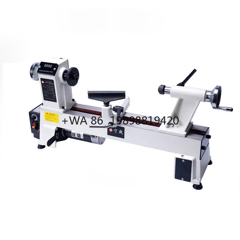 

С 6-дюймовым патроном и токарным инструментом из 6 предметов. Токарный станок по дереву с удлиненной рейкой.