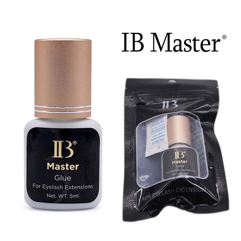 Korean 5ml IB Master Glue for Eyelash Extension Supplies Fast Dry 0.5 sec Lasting 7 Weeks Waterproof Adhesive Low Irritation