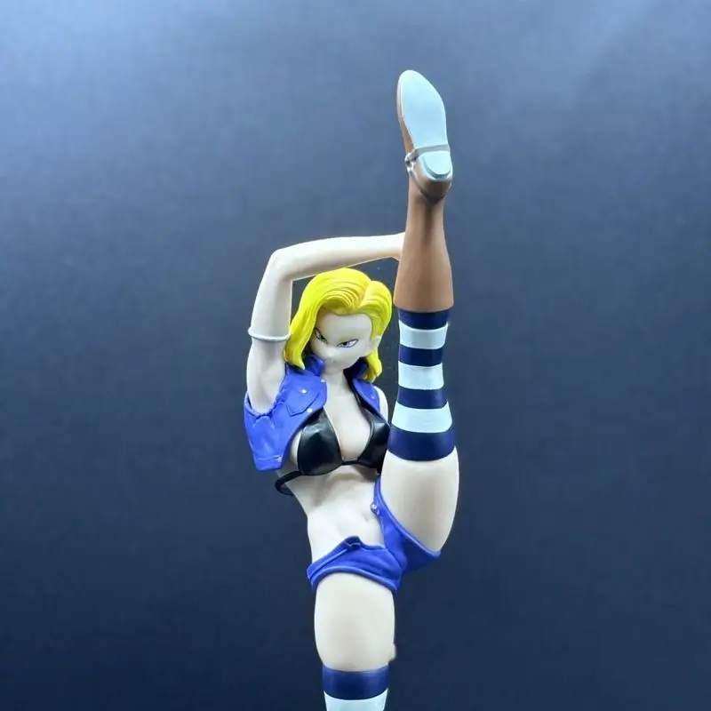 在庫ドラゴンボールアンドロイド 18 フィギュアラズリアニメ置物 Pvc モデル像グッズおもちゃカスタマイズされた装飾人形ギフト