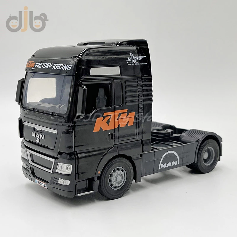 1:32 Diecast Metal Truck Model Toys Joy City Man TGX Tractor Vehicle For Collection