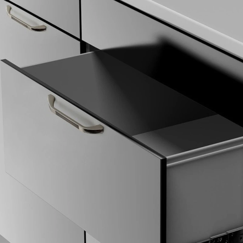 Moderne Minimalistische Möbelgriffe Schubladengriff Gold Schrank Kommode Badezimmer Amerikanische Schrankgriffe – Detail 7