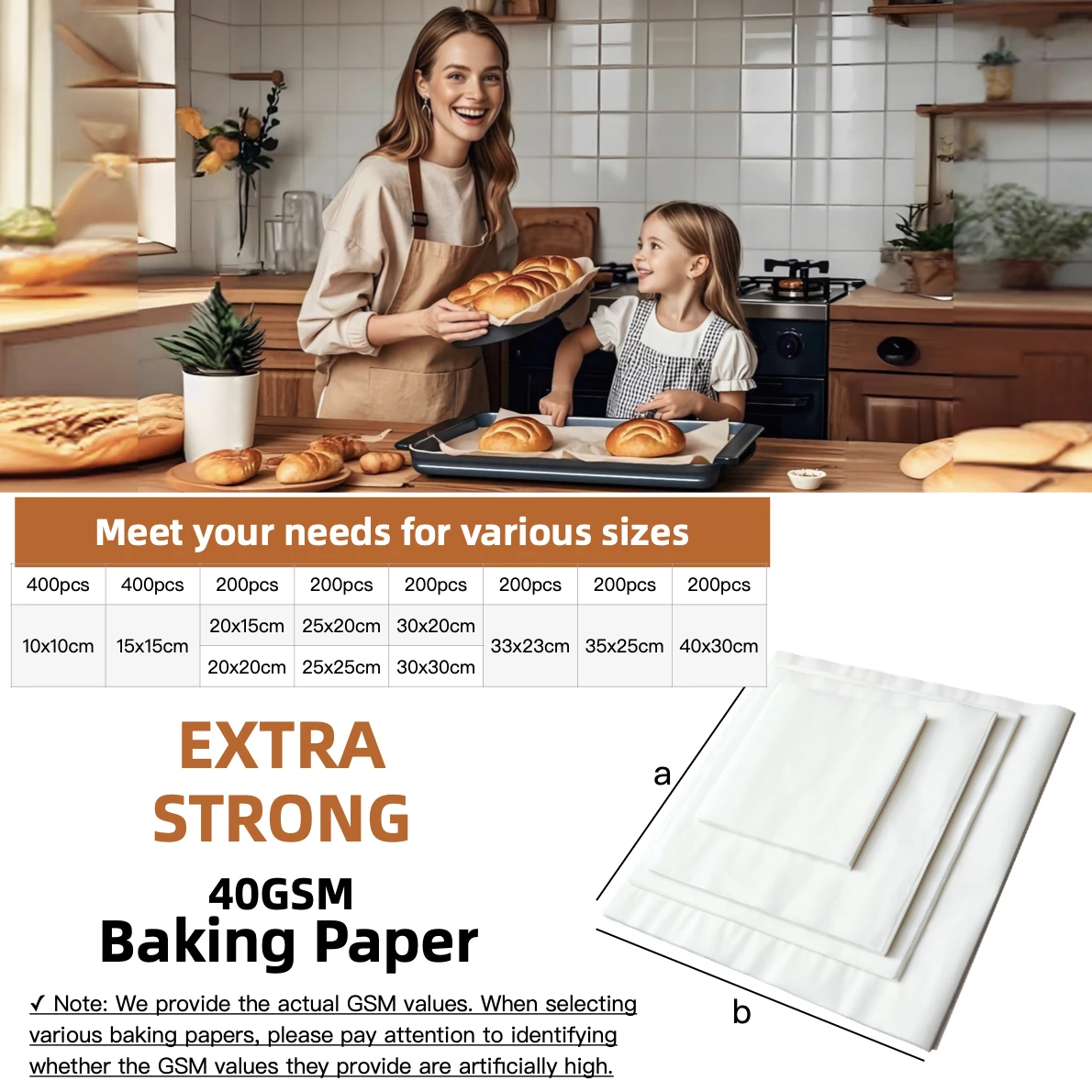 10x10cm Hamburger Patty Paper 800Pcs,Non Stick Parchment Paper Squares Sheets for Patty Seperate,Burger Press,Ground Beef