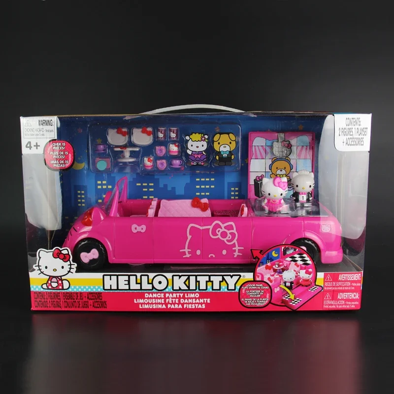 الأصلي الكرتون مرحبا كيتي الكرتون طائرة سيارة إسعاف الأسرة فتاة اللعب الهوايات عمل أرقام هدايا العيد للأطفال