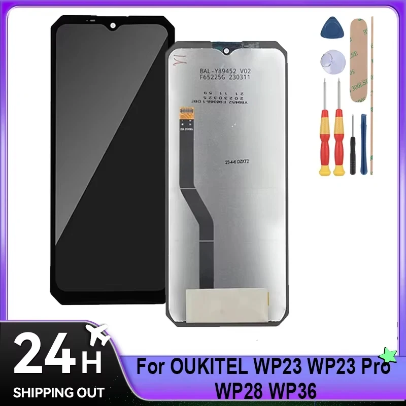 For Oukitel WP23/WP23 Pro/ WP28/ WP36/ WP38/ LCD Display + Touch Screen Full Assembly Mobile Phone