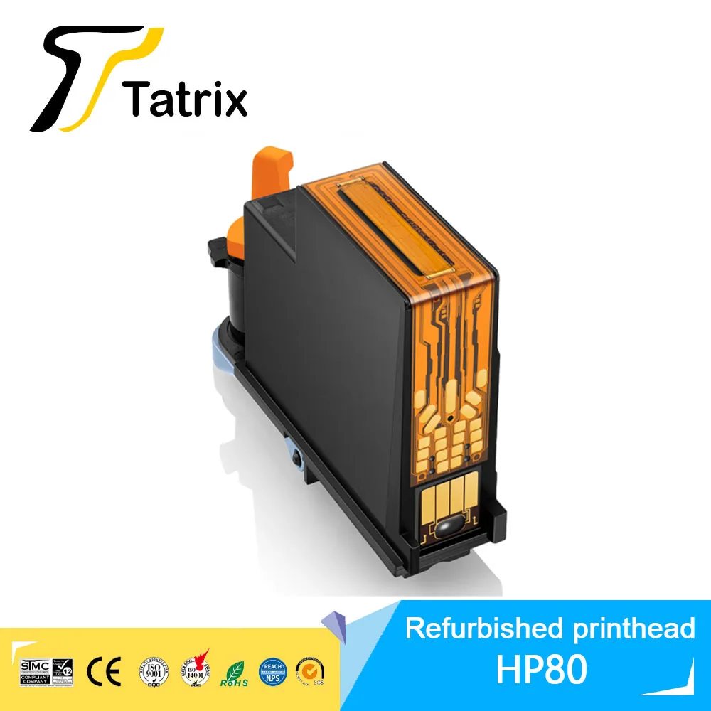 Tatrix Remanufacturing C4820A C4821A C4822A C4823A HP80 Print Head For HP Designjet 1050 1055 1055cm 1050c Plus Printer