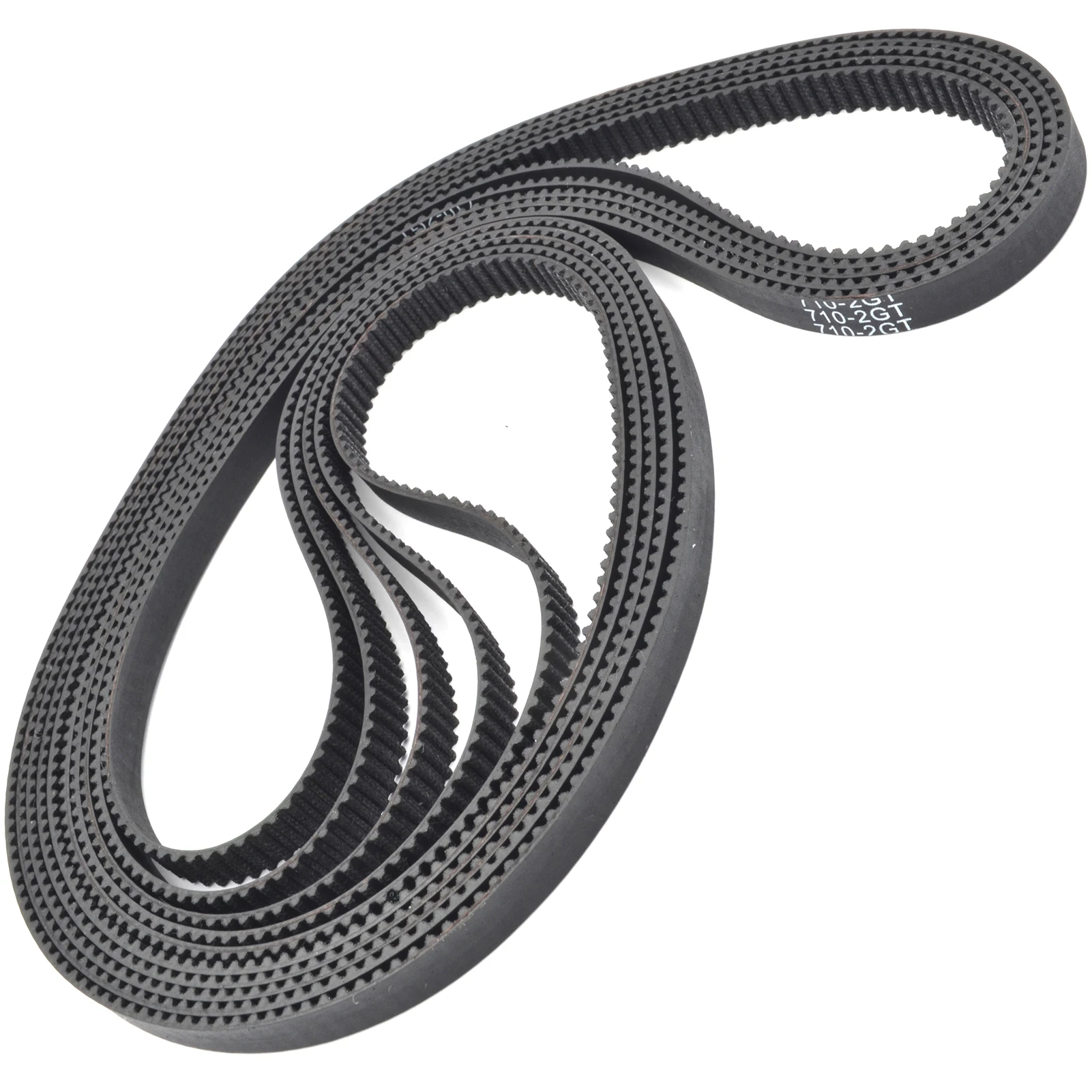 POWGE 2M 2GT Timing Belt Lp=622 630 634 640 650 656 660 670 676 686 690 696 700 702 710 724 726 730 738 740 Width 6/9mm Rubber